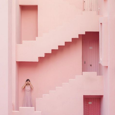 ““Pink-a-Boom#wallpaper #mood #pjg Quirky Couple, Photography Bucket List, Ephemeral Art, Surreal Scenes, Photography Exhibition, Lose Yourself, Online Photography, Architecture Photo, School Architecture