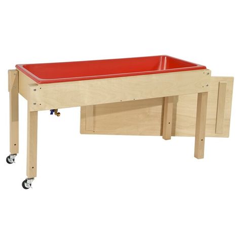 Kids Sand Table, Sand Water Table, Toddler Water Table, Outdoor Toys For Toddlers, Deep Tub, Toddler Outdoor, Water Tables, Kids Sand, Sand And Water Table