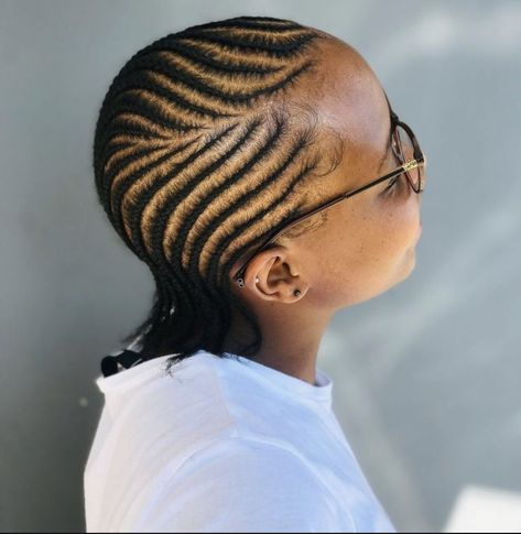 Free Hand Straight Back Hairstyle, Allbackhair Natural Hair, Wig Lines Cornrows Natural Hair, Freehand Hairstyles 2024, Lines Hairstyles African Natural Hair, Natural Hair Lines Styles, Free Hand Hairstyles For Kids, Cornrow Women, Wool Cornrows