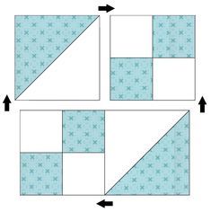 Colchas Quilting, Quilt Blocks Easy, Quilting Designs Patterns, Half Square Triangle Quilts, Quilt Block Patterns Free, Quilt Sewing Patterns, Quilt Square Patterns, Baby Quilt Patterns, Scrap Quilt Patterns