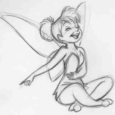 tinkerbell laughing Disney Animation, Disney Drawings, Desen Realist, 디즈니 캐릭터, Art Sketches Doodles, 흑백 그림, Disney Sketches, Arte Disney, Tinker Bell