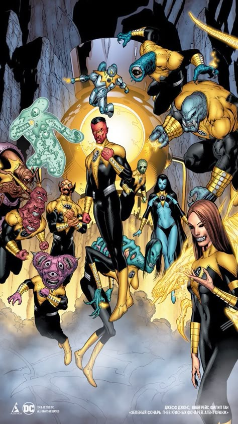 Green Lantern Villains, Green Lantern Powers, Green Lantern Sinestro, Sinestro Corps, Dc Comics Vs Marvel, Comic Book Villains, Yellow Lantern, Green Lantern Corps, Dc Comics Heroes