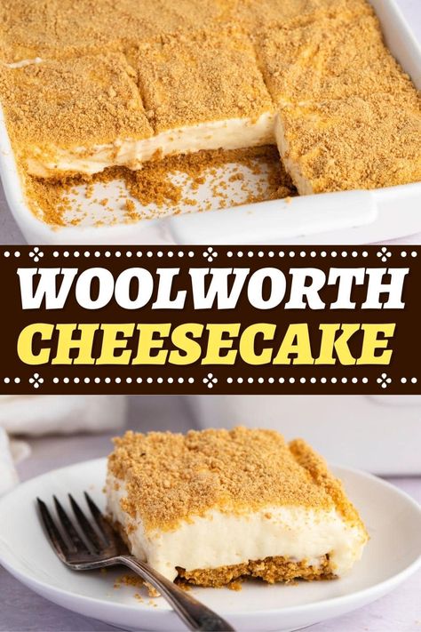 For an easy dessert, you can't go wrong with Woolworth cheesecake. This old-fashioned icebox cake is light, delicious, and you won't even have to bake it! No Bake Woolworth Icebox Cheesecake, Woolworths Famous Icebox Cheesecake, Woolworth Icebox Cheesecake Recipe, Old Fashioned Cheesecake Recipe, Woolworth Cheesecake, Oreo Cheesecake Bites, Icebox Cakes, Bake Cheese, Icebox Desserts