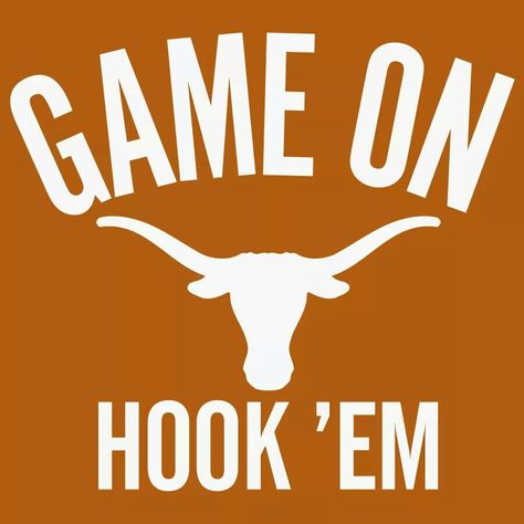 Hook'em Horns Texas Longhorns Football Logo, Hook Em Horns Texas Longhorns, Hookem Horns, Texas Longhorns Baseball, Longhorn Football, Texas Longhorns Logo, Ut Football, Homecoming Spirit Week, Long Horns