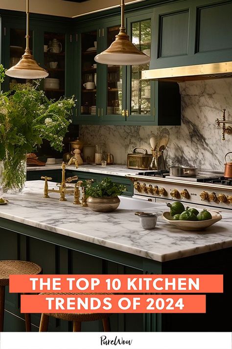 Kitchens 2020 Trends, Kitchen Remodel Trends, French Kitchen Design, Tuscan Kitchen Design, Earthy Kitchen, Kitchen Color Trends, Backsplash Trends, Kitchen Backsplash Trends, Latest Kitchen Trends