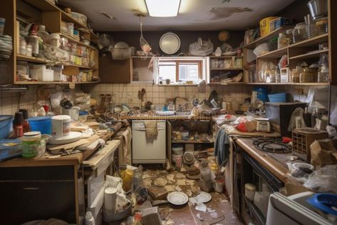 Very messy kitchen interior. Unwashed dishes. Generative AI royalty free stock photos Long Kitchen, Messy Kitchen, Dirty Dishes, Stock Photography Free, In Kitchen, Floral Designs, Free Stock Photos, Geometric Shapes, Royalty Free Stock Photos