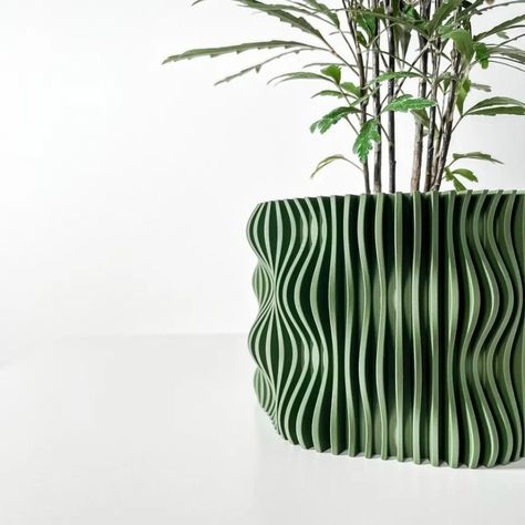 The Muxel Planter Pot https://www.ras3dprint.co.za/products/the-muxel-planter-pot RAS3DPRINT #Hot Geometric Planter, Indoor Plant Pots, Succulent Pots, Plant Pot, Indoor Planters, Unique Home Decor, Plant Lover, Garden Planters, Touch Of Modern