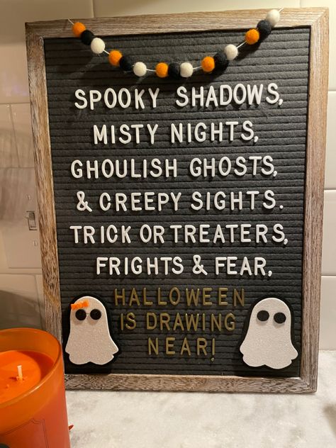 Halloween Lightbox Quotes, Halloween Sayings For Letter Board, Spooky Season Letter Board, Halloween Felt Board Quotes, Halloween Letter Board Ideas, Light Box Quotes Funny, Scentsy Quotes, Halloween Letter Board Quotes, Halloween Letterboard