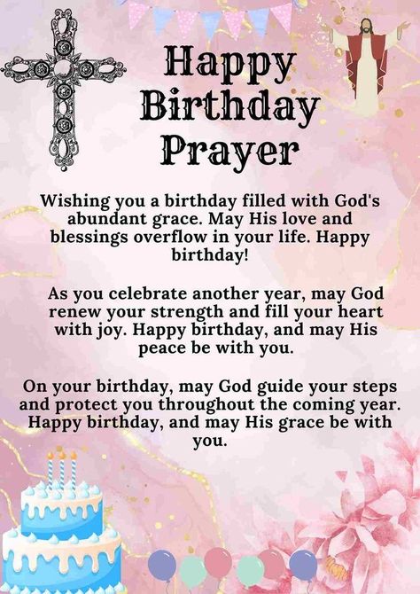 Happy Birthday Spiritual Quotes, Happy Birthday Special Friend Man, Spiritual Birthday Wishes For Him, Prayers For Birthday Blessings, Happy Birthday Prayer For A Friend, Happy Birthday For Men Wishes, Touching Birthday Wishes, Happy Blessed Birthday Sister, Happy Birthday Blessings For Him