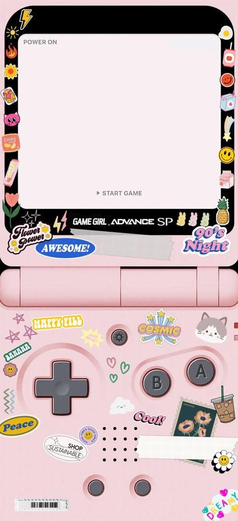 pink game girl game boy lockscreen ios aesthetic customized stickers cute pretty apple iphone 15 pink Game Boy Phone Wallpaper, Pink Game Boy Wallpaper, Cute Iphone 15 Wallpaper, Iphone 15 Wallpaper Pink Aesthetic, Aesthetic Video Game Wallpaper, Iphone 15 Lockscreen, Ios 15 Wallpaper Ideas, Iphone 15 Background, Gameboy Aesthetic Wallpaper