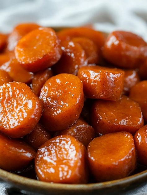 There’s something truly special about Southern-Style Candied Yams. They’re not just a side dish; they’re a sweet, caramelized tradition that has been passed Candied Yams Southern, Candied Yams, Candid Yams, Southern Candied Yams, Candied Yams Recipe, Green Bean Casserole Crock Pot, Hashbrown Casserole Recipe, Lemon Pie Recipe, Candy Yams