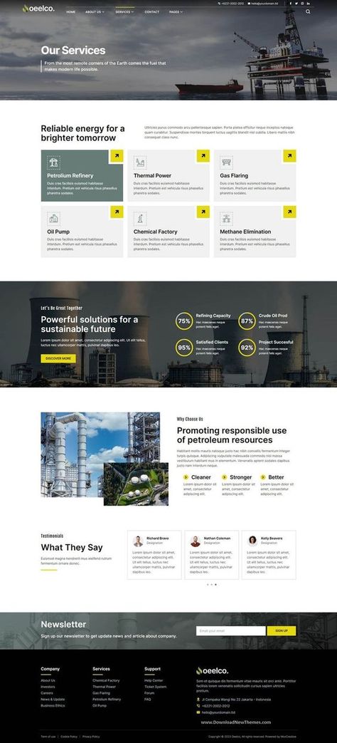 Website design Construction Website Design Inspiration, Construction Website Design, Website Design Aesthetic, Travel Website Design, Corporate Website Design, Service Website, Website Banner Design, Ui Design Website, Wordpress Developer