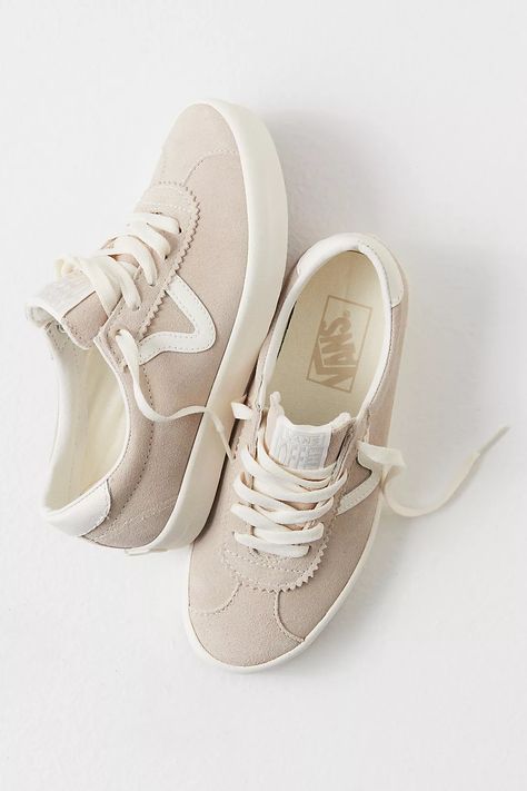 Vans Sport Low Suede Sneakers | Free People Fall Sneakers, V Logo, Retro Styles, Cute Sneakers, Taking Notes, Suede Sneakers, Shoe Obsession, Mom Outfits, Sneaker Shopping