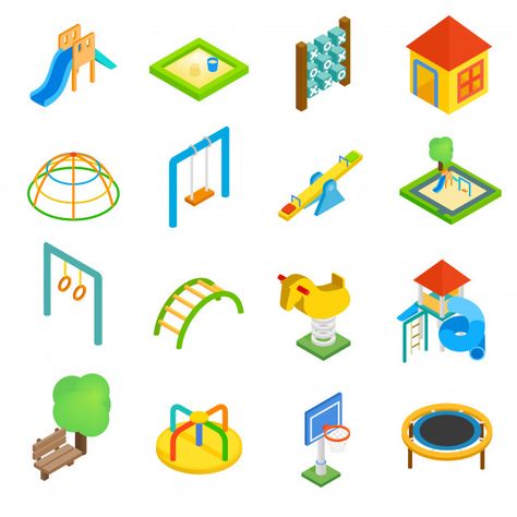 Black Childhood, Cartoon Park, Horse Icon, Motivation For Kids, Isometric Map, Map Creator, Landscape Design Drawings, Ui Patterns, Park Playground