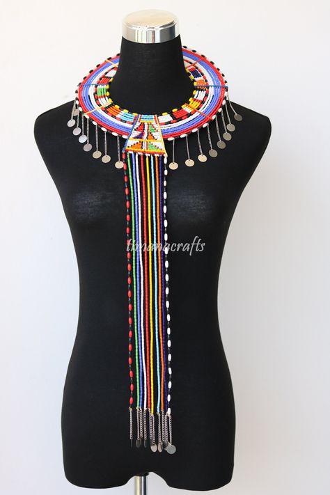 Excited to share the latest addition to my shop: ON SALE Masai wedding necklace, African jewelry, African beaded necklace, Women jewelry, Christmas gift for her, Tribal necklace, Boho neckl #round #etsy #women #bohohippie #africannecklace #beadednecklace #africanjewelry #masainecklace #womenjewelry https://etsy.me/3EgHYRn Maasai Jewelry, Masai Jewelry, African Beaded Necklace, Beautiful Beaded Jewelry, Necklace African, African Necklace, Art Attack, Women's Jewelry Sets, Fashionista Clothes