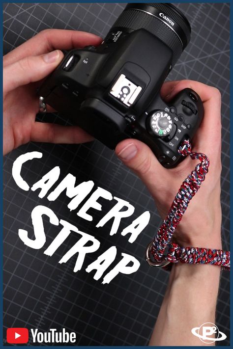 Paracord Camera Strap Diy, Camera Strap Tutorial, Diy Camera Wrist Strap, Camera Strap Macrame, Camera Beads Strap, Diy Camera Strap, Paracord Camera Strap, How To Make Camera, Camera Holder