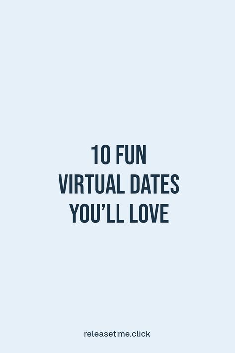 Searching for fun virtual date ideas? Look no further! This list has 10 creative ways to connect with your partner, no matter the distance. From cozy movie nights to virtual cooking classes, discover how to keep the romance alive online. Get ready for laughter and bonding as you explore new hobbies together during your next virtual date night. It's time to make beautiful memories, even from afar. Click for enjoyable suggestions to fill your love life with excitement and joy! Virtual Date Ideas, Virtual Museum Tours, Online Book Club, Trivia Night, Trivia Questions, Dance Routines, Beautiful Memories, Movie Nights, Date Ideas