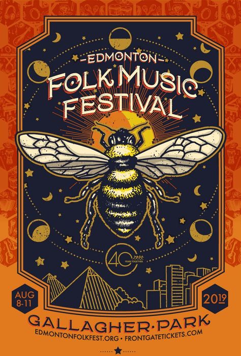 Folk Graphic Design, Folk Music Poster, Folk Poster, Food Festival Poster, Folk Music Festival, Film Festival Poster, Poster Sport, Event Posters, Music Concert Posters