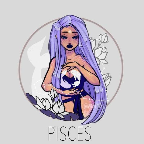 1,421 Likes, 75 Comments - MADYAXX | ILLUSTRATOR (@madyaxx) on Instagram: “{shares and comments highly appreciated!💞} •PISCES•PISCES•PISCES• Here we go, finally pushing…” Pices Art, Pisces Drawing, Zodiac Pisces, Pisces Art, Horoscope Art, Pisces Girl, Zodiac Characters, Zodiac Cards, Astrology Pisces