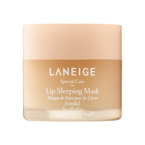 LANEIGE - Lip Sleeping Mask Vanilla 0.7 oz/ 20 g Koleksi Parfum, Laneige Lip Sleeping Mask, Makeup Wishlist, Birthday Wish List, Lip Sleeping Mask, Vanilla Girl, Birthday Wish, Sleeping Mask, Lip Mask