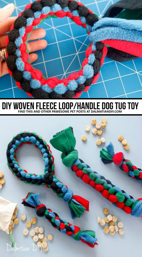 Diy Dog Toys Fleece, Dog Toy Diy, Homemade Dog Toys, Dogs Toys, Dogs Diy Projects, Diy Pet Toys, Diy Dog Toys, Toy Dogs, Toy Diy