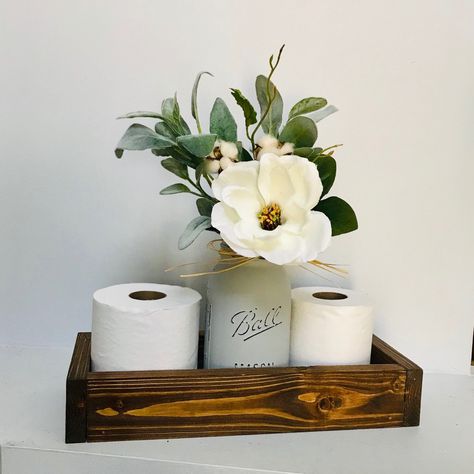 Toilet Paper Shelf, Rustic Shabby Chic Decor, Bathroom Decor Toilet, Bathroom Plants Decor, Paper Shelf, Holder Toilet Paper, Couple Birthday, Toilet Paper Holder Stand, Bathroom Vanity Tray