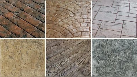 50+ Stamped Concrete Patterns (Latest Designs & Trends) Must Watch - Iamcivilengineer Stamped Concrete Colors, Wood Stamped Concrete, Stamped Concrete Patio Designs, Concrete Patterns, Stamped Concrete Patterns, Ashlar Pattern, Expensive And Difficult, Concrete Patio Designs, Concrete Bathroom