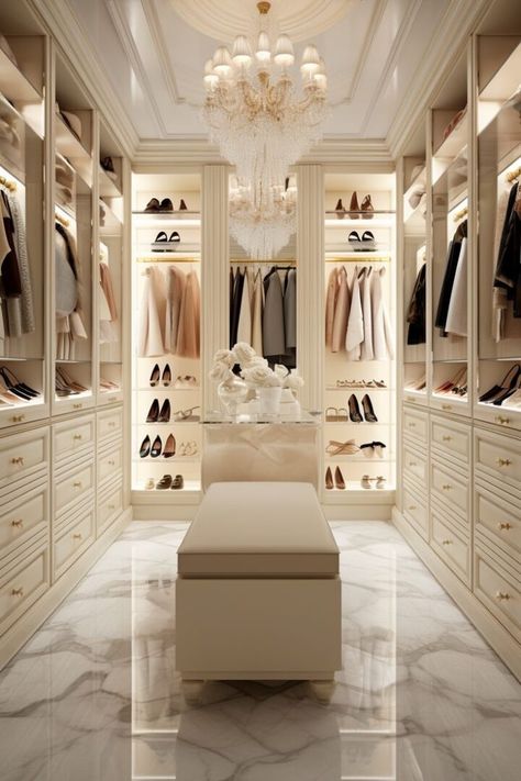 Full Walk In Closet, Dressroom Ideas, California Closets Walk In, Walk In Closet Ideas Master Luxury, Walk In Wardrobe Luxury, Walk In Wardrobe Ideas Master Bedrooms, A Walk In Closet, Walking Closet, Dream Closet Design