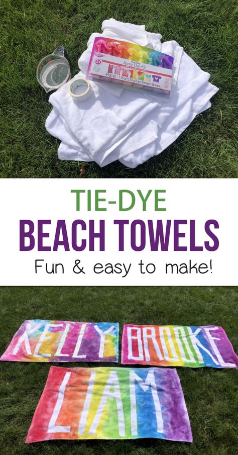 Summer Fun For Kids, Tie Dye Crafts, Fun Summer Activities, Tie Dye Diy, Theme Halloween, Summer Activities For Kids, Camping Crafts, End Of Summer, Summer Crafts