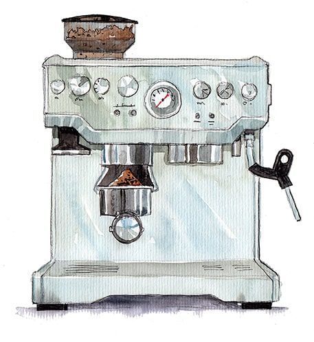 Coffee Art Drawing, Coffee Infographic, Robusta Coffee, Arte Indie, Best Espresso Machine, Coffee Drawing, Coffee Illustration, Everyday Art, Best Espresso