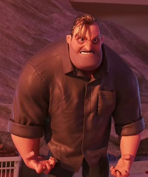 Pissed Mr Incredible from Disney Pixar Incredibles 2 (2018) Aethic Picture, The Incredibles Aesthetic, Incredibles Aesthetic, Incredibles Characters, Disney Widgets, Incredibles Wallpaper, Funny Roast, Disney References, Noxus League Of Legends