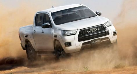 The 2022 Toyota HiLux GR Sport is powered by the standard model's 2.4-liter turbo-diesel. Hilux Gr Sport, Outlander Phev, Hilux Revo, Compact Suv, New Honda, Vintage Race Car, Motor Company, Toyota Hilux, New Engine