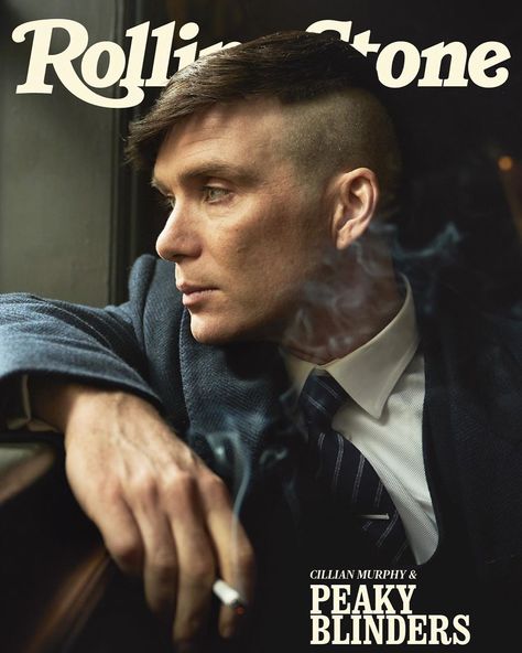 PEAKY NEWS! ⁣⁣⁣ ⁣⁣⁣ 1. Cillian Murphy is on the cover of the September issue of @rollingstonecolombia! 👏 A gorgeous S5 still of Tommy… Magazine Cover Men Fashion, Cillian Murphy Magazine Cover, Cillian Murphy Poster Aesthetic, Movie Magazine Cover, Film Magazine Cover, Rolling Stones Magazine Covers, Cillian Murphy Magazine, Cillian Murphy Glasses, Cillian Murphy Poster