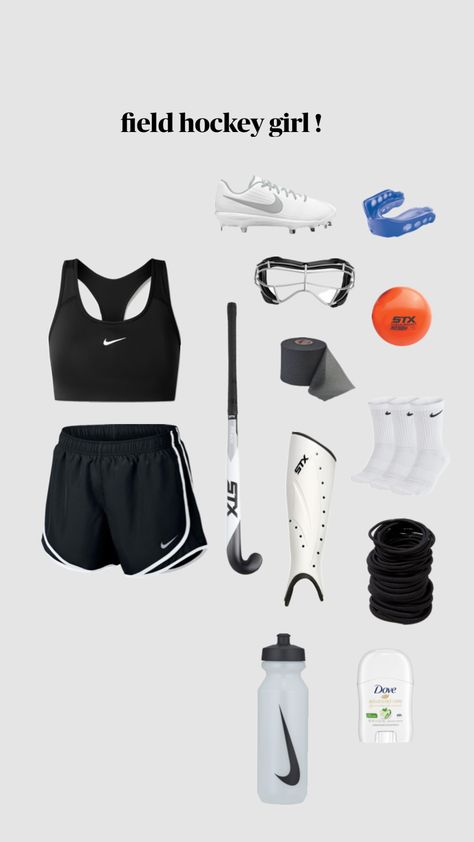 i play fh lol !! #fieldhockeyfit #fieldhockey #sports #sport #outfitinspo #outfits Field Hockey Outfits, Hockey Workouts, 7th Grade Outfits, Hockey Outfits, Field Hockey Girls, Lulu Outfits, Hockey Bag, Hockey Girl, Hockey Life