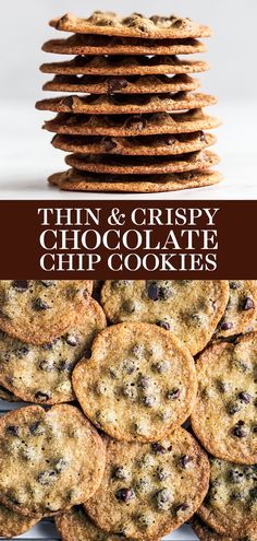 Crunchy Chocolate Chip Cookies, Crispy Chocolate Chip Cookies, Crispy Cookies, Lost 100 Pounds, Books For Sale, Crunchy Cookies, Chewy Chocolate Chip, Chewy Chocolate Chip Cookies, Chocolate Chip Recipes