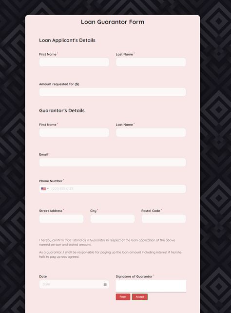 Free Employee Guarantor Form Template | Formplus Employee Guarantor Form, Guarantor Form, Online Registration Form, Boutique Business, Event Sign, Registration Form, School Event, Form Template, Online Registration