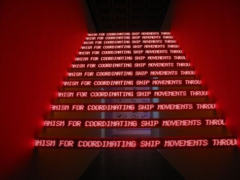 Purple Diary, Museum New York, Jenny Holzer, Nightclub Design, Interactive Installation, Whitney Museum, Red Walls, Led Sign, Light Installation