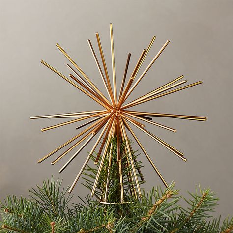 All Holiday Decor | CB2 Diy Tree Ornaments, Silver Tree Topper, Gold Tree Topper, Gold Christmas Tree Topper, Modern Christmas Ornaments, Modern Holiday Decor, Bohemian Christmas, Modern Christmas Tree, Modern Christmas Decor