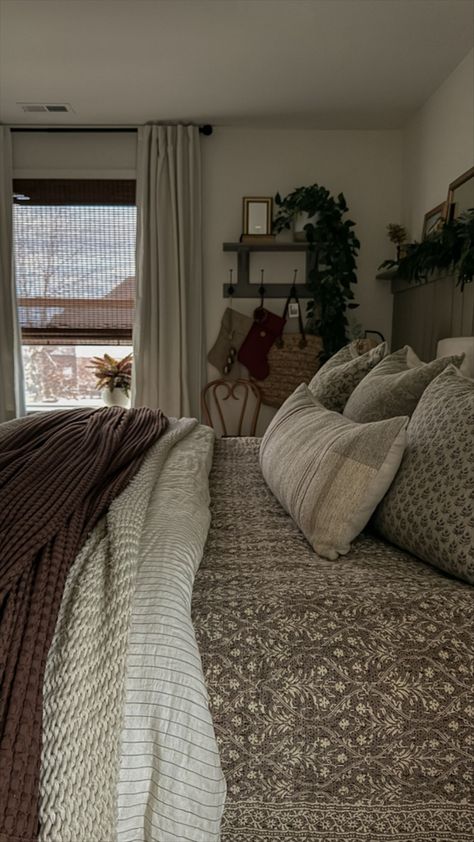 Light Brown Bedding Bedspread … curated on LTK Bedding Ideas Green Walls, Layering Comforter And Quilt, Bedroom Cottagecore Aesthetic, Vintage Bedspread Ideas, Green Quilt Bedding Ideas, Bedroom Ideas Quilt, Layered Bedding Quilt, Styling Quilt Bedding, Quilt For Bedding