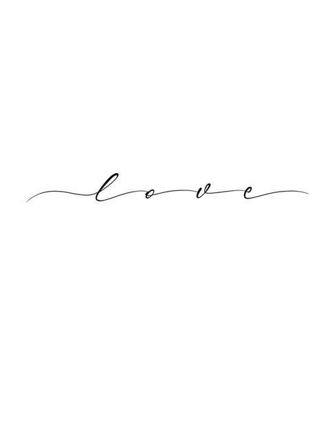 Love Tiny Tattoo, Romance Tattoo Words, Love Word Tattoo Fonts, Lover Cursive Tattoo, Love Cursive Tattoo, Loved Tattoo Word, Love Font Tattoo, Love Writing Tattoo, Love Fine Line Tattoo