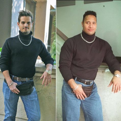 “I've got a fanny pack full of candy and I'm ready to party #HalloweenCostumes @TheRock” Rock Halloween Costumes, Halloween Costumes 2014, Celebrity Halloween, Great Halloween Costumes, Black Halloween Dress, Celebrity Halloween Costumes, The Rock Dwayne Johnson, Rock Johnson, Halloween Costume Contest