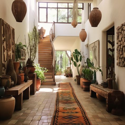 Spanish Boho Interior Design, South American Style Home, South West Home Decor, Guatemala Interior Design, Desert Style Home Interior Design, Modern Latin Decor, Colombian Farmhouse, Colombian Interior Design, Modern Southwest Interior Design