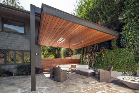 Top 60 Patio Roof Ideas - Covered Shelter Designs Terrace Shade, Pergola Modern, Backyard Patio Ideas, Shade Outdoor, Contemporary Backyard, Pergola Carport, Outdoor Covered Patio, Steel Pergola, Modern Pergola