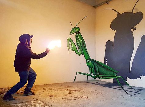 Surreal Sketch, Street Art Illusions, 3d Graffiti, 3d Street Art, Image 3d, Graffiti Wall Art, Illusion Art, Graffiti Artist, Realistic Art