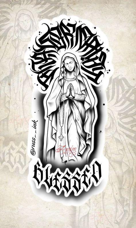 Man Belly Tattoo, Chicano Tattoo Ideas, Virgin Mary Tattoos, Mother Mary Tattoos, Mary Tattoo, Chicano Style, Chicano Style Tattoo, Chicano Tattoo, Chicano Tattoos