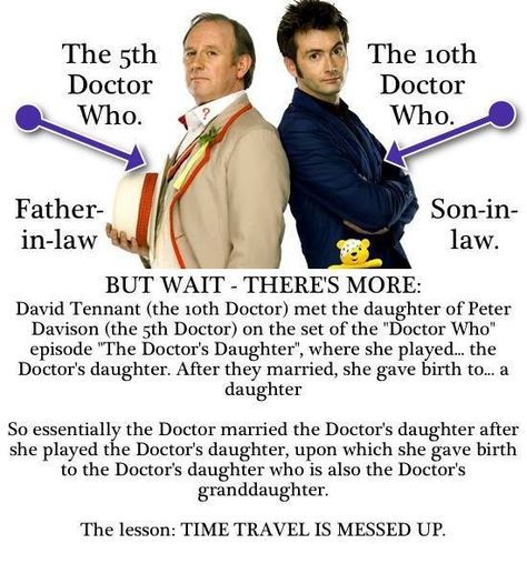 Harry Potter Humor, Doctor Who Episodes, Peter Davison, 10th Doctor, Tessa Thompson, Wibbly Wobbly Timey Wimey Stuff, Bruce Banner, Timey Wimey Stuff, To Infinity And Beyond