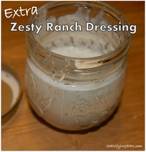 Extra Zesty Ranch Dressing Essen, Dairy Free Ranch Dressing, Paleo Condiments, Zesty Ranch, Wheat Belly Recipes, Paleo Sauces, Satisfying Eats, Homemade Mayo, Homemade Ranch Dressing