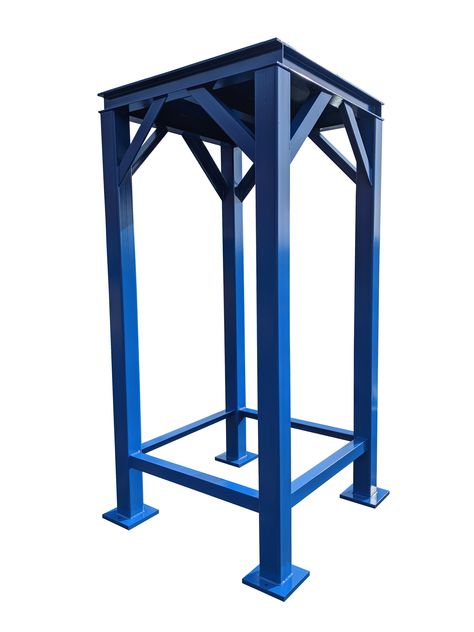 Met-Chem Wastewater Tank Stand is constructed of heavy duty durable steel. Met-Chem will engineer each tank stand to length, Width and height of each tank stand. Other options such as ladders, cat-walks, and stairs are available. Please contact met-chem to order your Wastewater Tank Stand Water Tank Stand Design, Rain Barrel Stand, Barbeque Grill Design, Modern Main Gate Designs, Computer Table Design, Build Tank, Commercial Kitchen Design, Steel Water Tanks, Concrete Block Walls