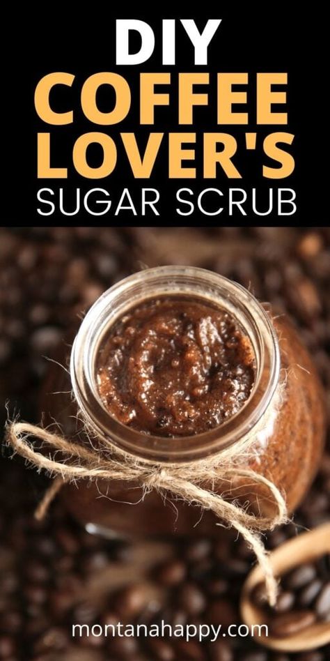 Diy Sugar Scrub Coconut Oil, Coffee Sugar Scrub Diy, Diy Coffee Face Scrub, Coffee Body Scrub Diy, Coffee Scrub Recipe, Coconut Sugar Scrub, Coffee Sugar Scrub, Coffee Scrub Diy, Coffee Face Scrub