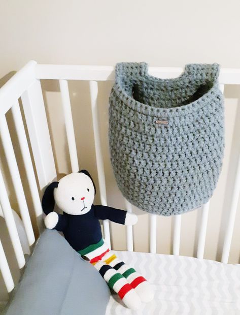 Hanging Baby Crib, Crochet Crib, Crochet Hanging Basket, Basket Nursery, Crib Organizers, Hanging Crib, Crochet Hanging, Crochet Storage Baskets, Crochet Storage